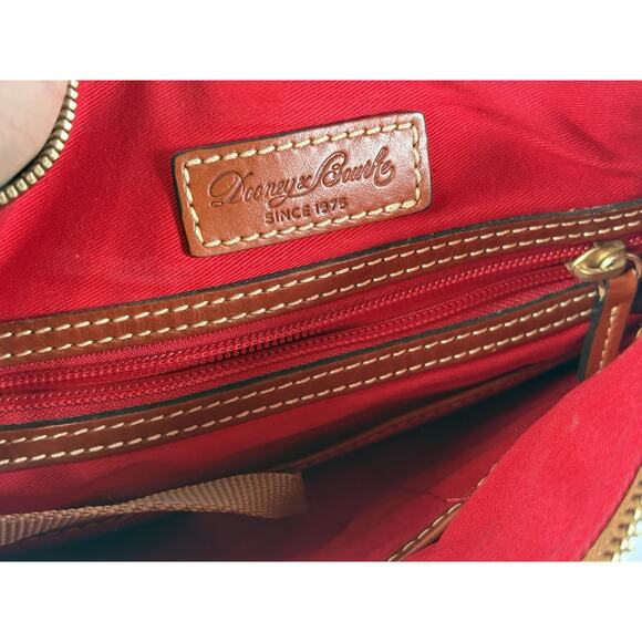 Dooney & Bourke Pebble Leather Crossbody Pale Blue - Picture 7 of 10